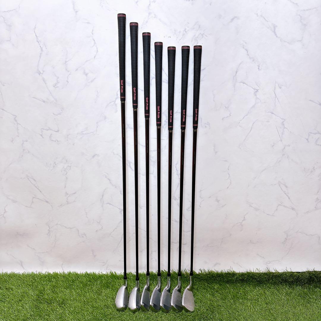 プロギア　ドリームレディースアイアンセット　ゴルフクラブ　7本 右利き