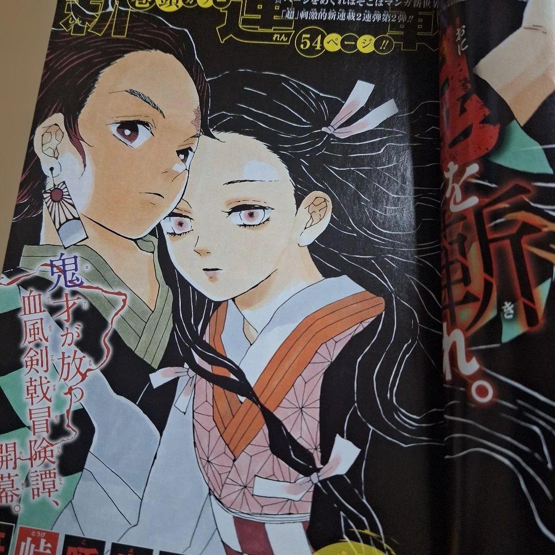 L*e様 週刊少年ジャンプ　鬼滅の刃　新連載　2016年　11号　吾峠呼世晴　グ