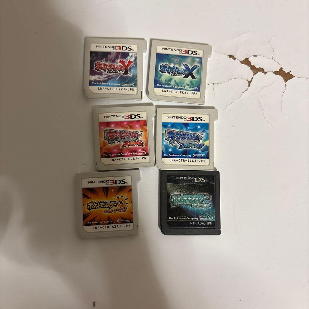 ポケットモンスター 3DS/DS ゲームセット カセットまとめ売り