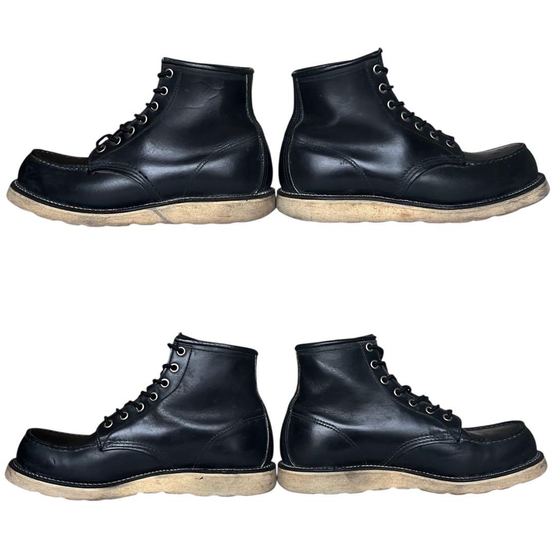 希少 美品 レッドウィング 7E 8179 四角犬タグ アイリッシュセッター 黒