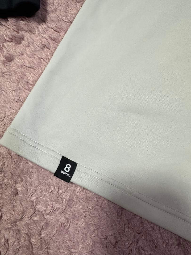 美品　8Yards ハイネックシャツ　サイズL 8ヤーズ　メンズ　ゴルフ