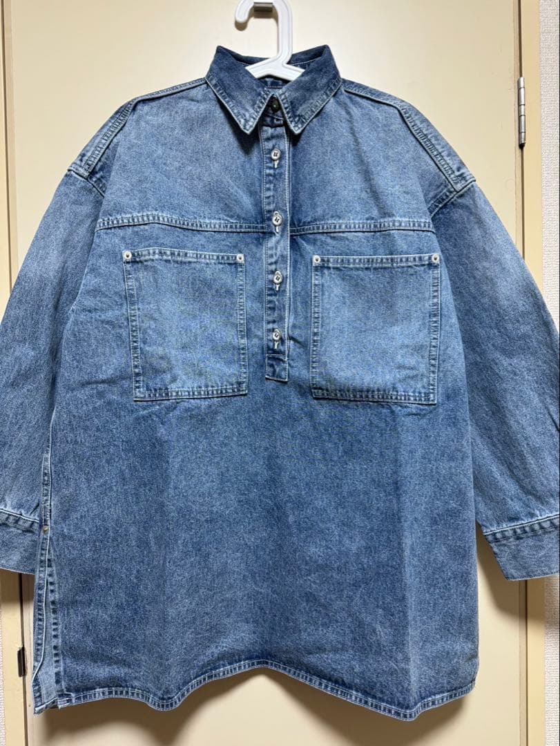 SLOBE IENA LE DENIM フィールドオーバーチュニック