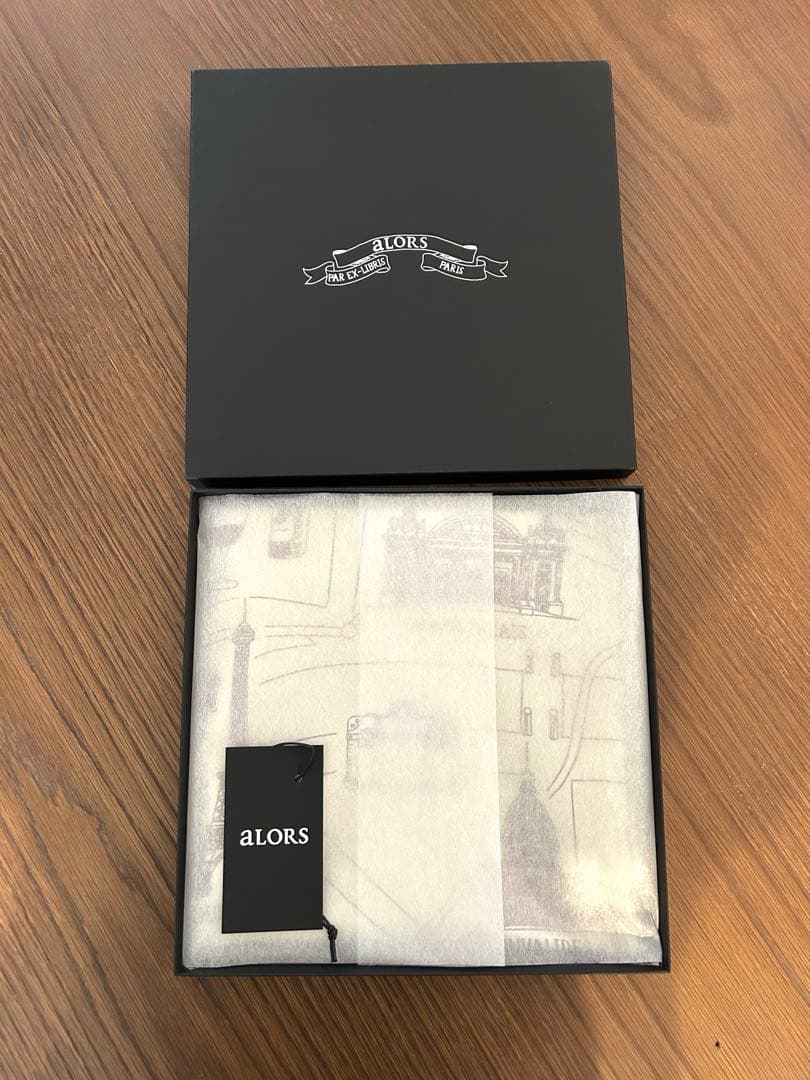 【新品タグ付き】Ex-libris Paris x aLORS スカーフ