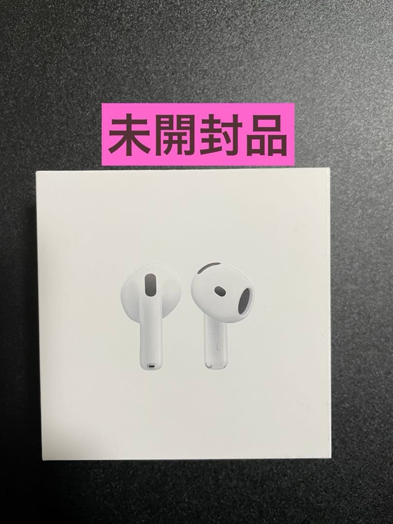 【未開封品】Apple／AirPods4／MXP63JAホワイト／正規品