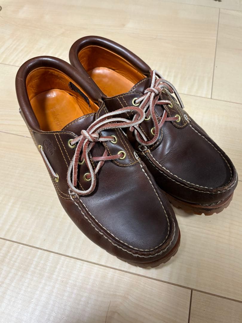 Timberland デッキシューズ 3eye モカシン