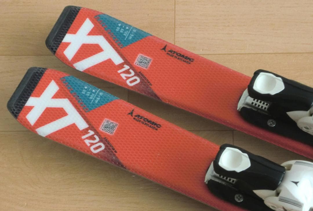 ■■送料無料■アトミック■子供用スキーセット■120/22-22.5■WAX済■