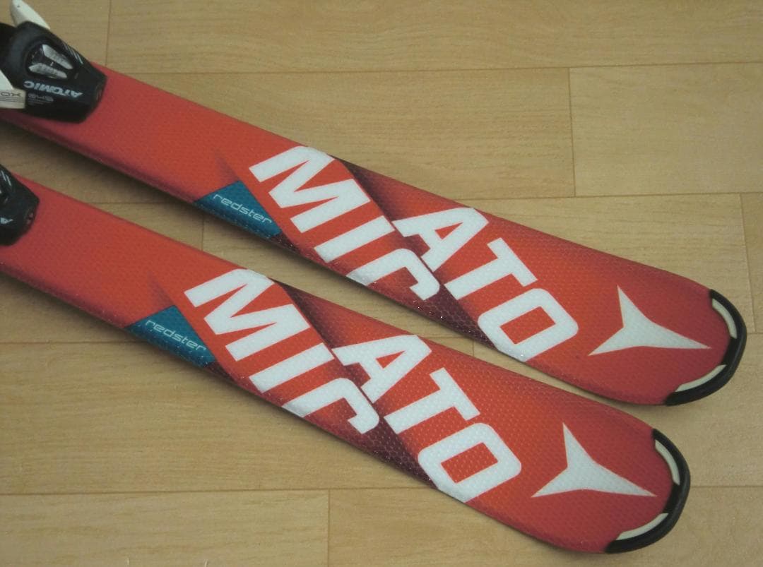 ■■送料無料■アトミック■子供用スキーセット■120/22-22.5■WAX済■