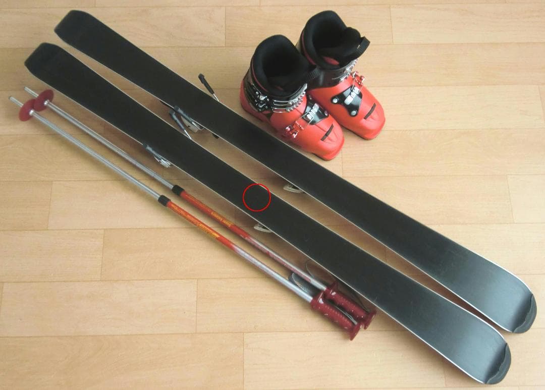 ■■送料無料■アトミック■子供用スキーセット■120/22-22.5■WAX済■