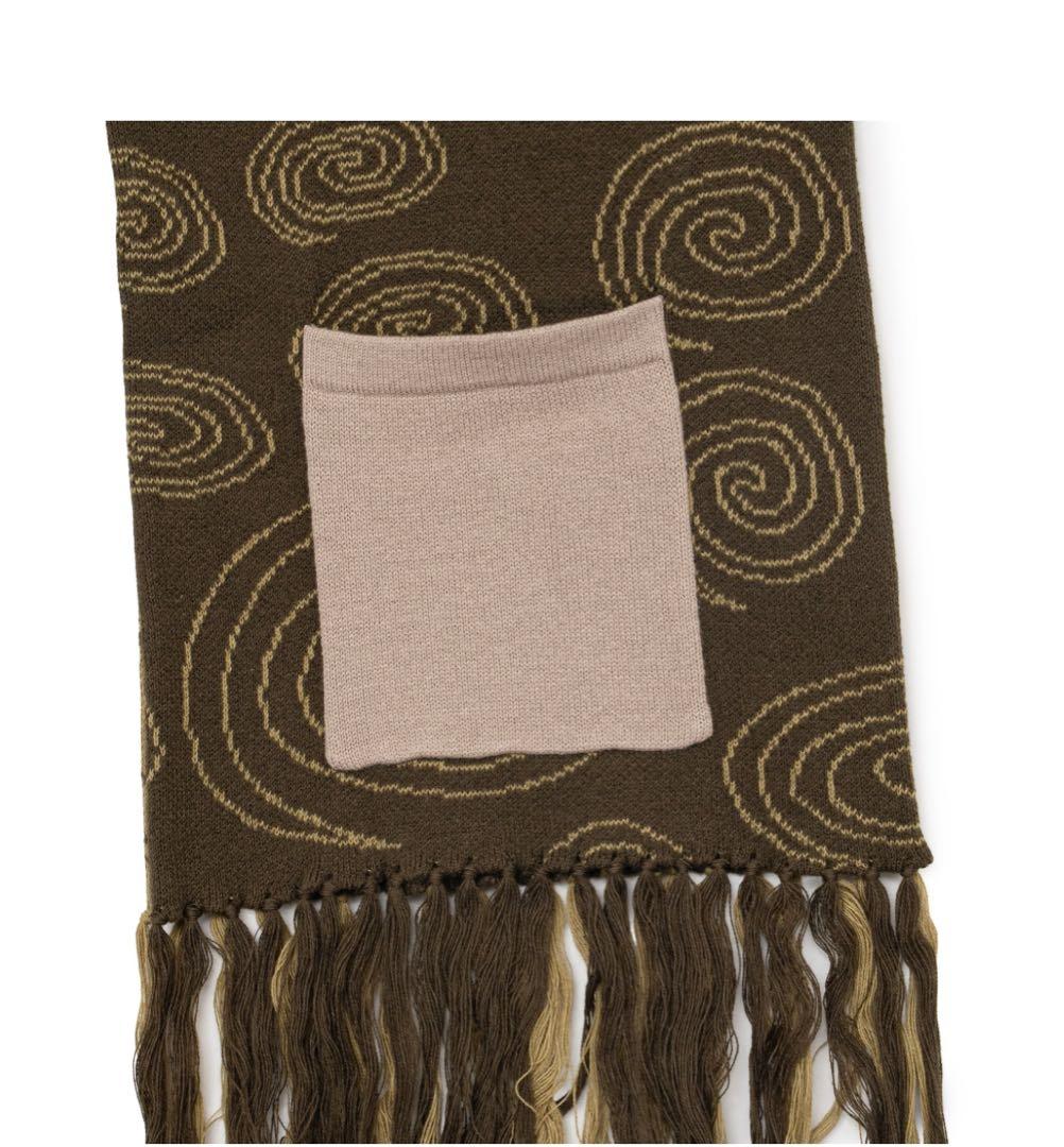 小物 SOL soonerorlater SPARKLING SCARF KHAKI