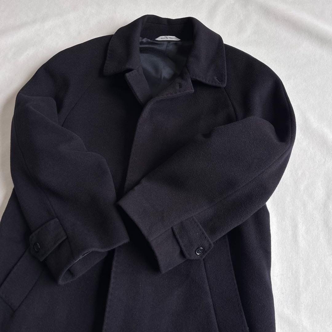 80s VALENTINO wool×cashmere 2way coat