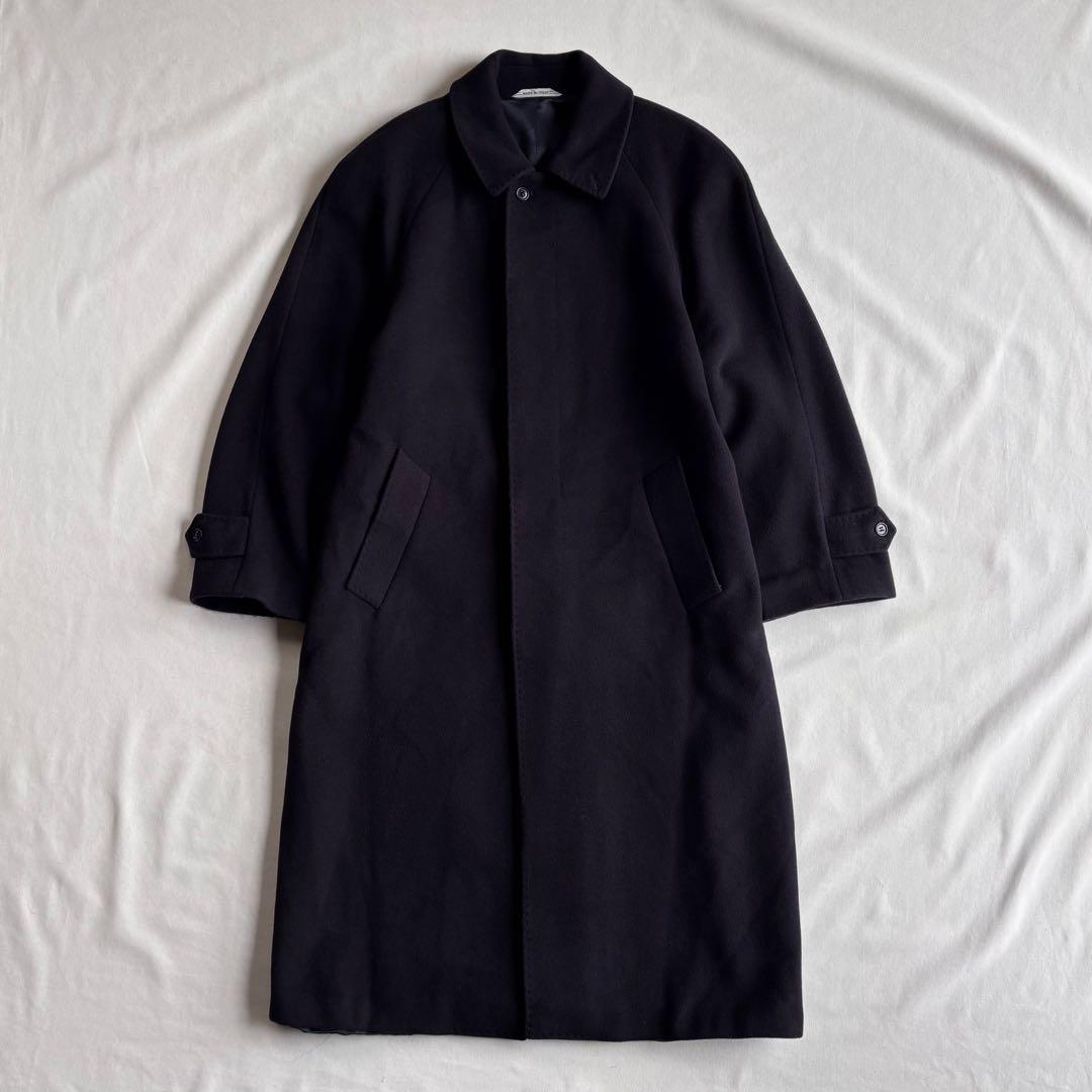 80s VALENTINO wool×cashmere 2way coat