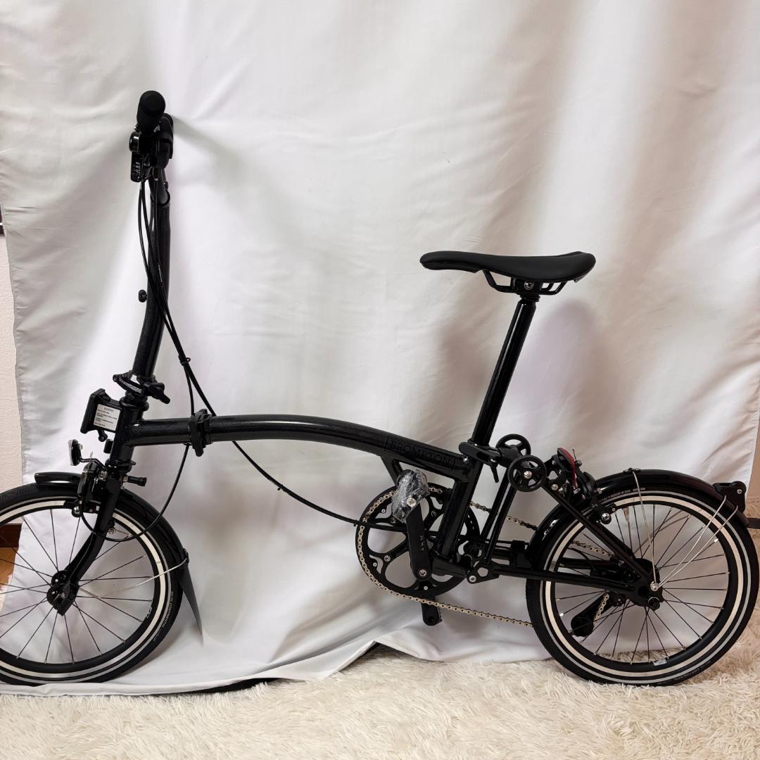 【新品】Brompton P Line Urban 4速 ミッドナイトブラック