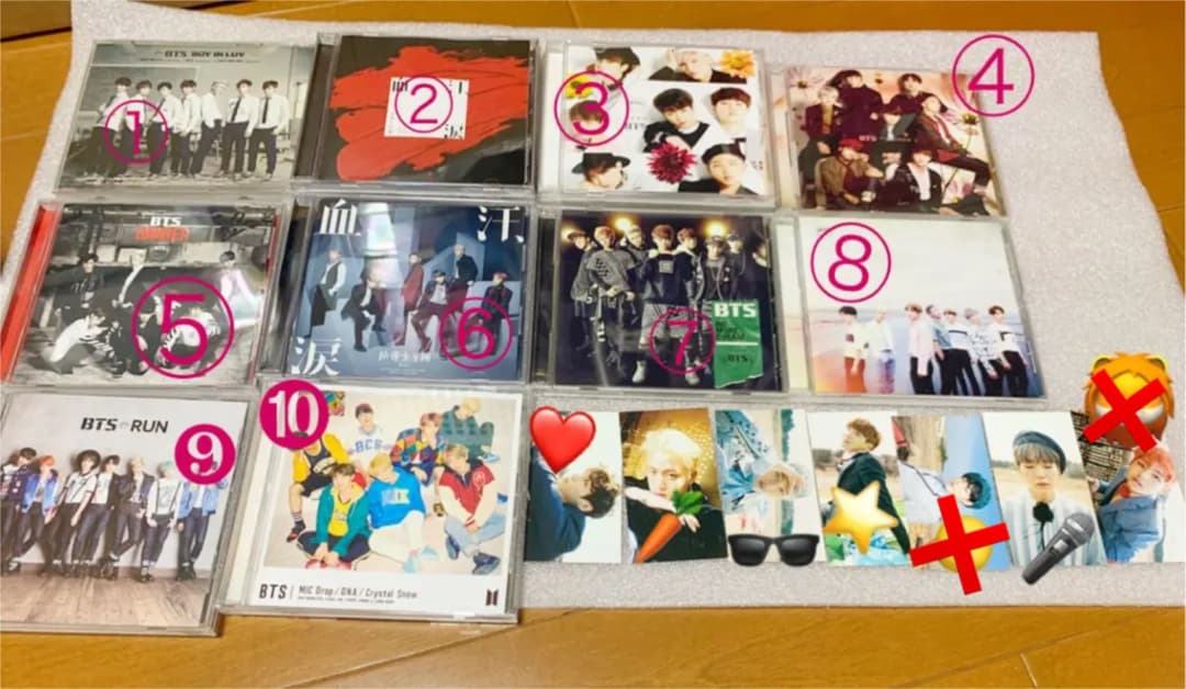 K-POP・アジア BTS CD