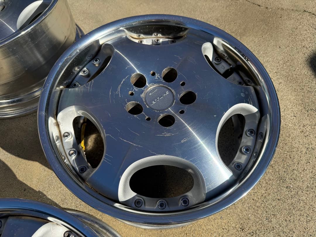 ディッシュ系深リム AME シャレン 17インチ