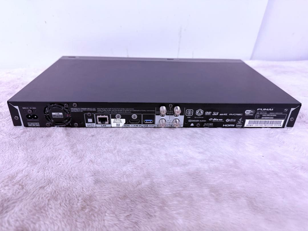 すぐ視聴FUNAI Blu-ray レコーダー FBR-UT1000HDD1TB