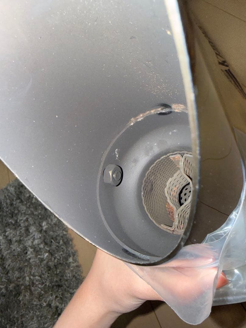 【スポスタ】　クロームワークス3インチスリップオンマフラー　ボローニャカット