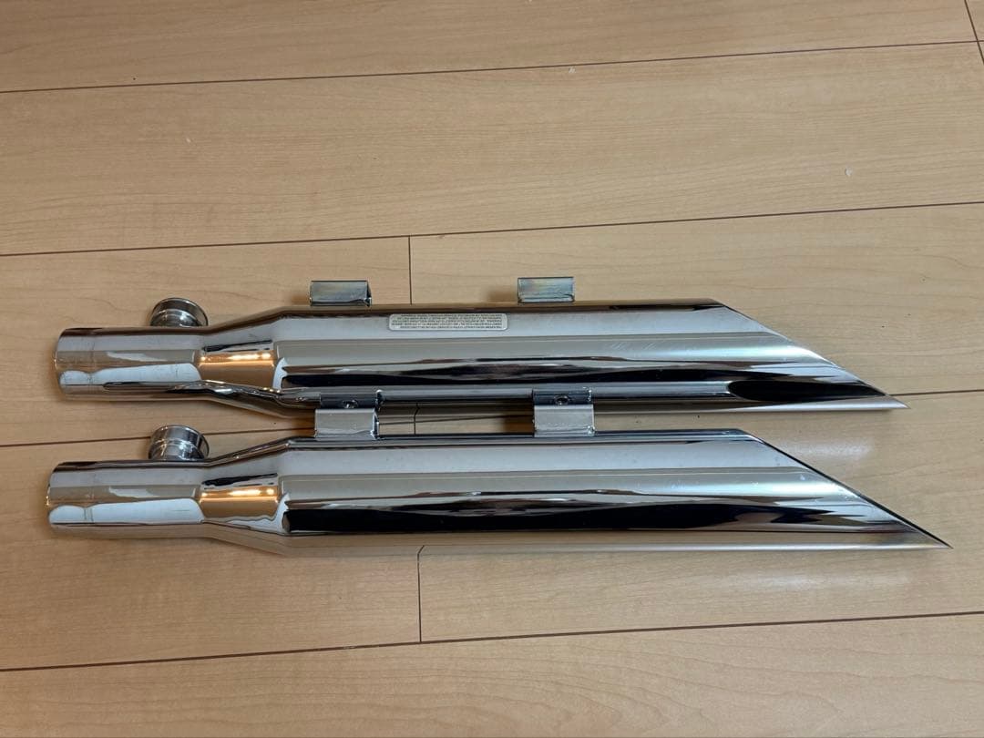 【スポスタ】　クロームワークス3インチスリップオンマフラー　ボローニャカット