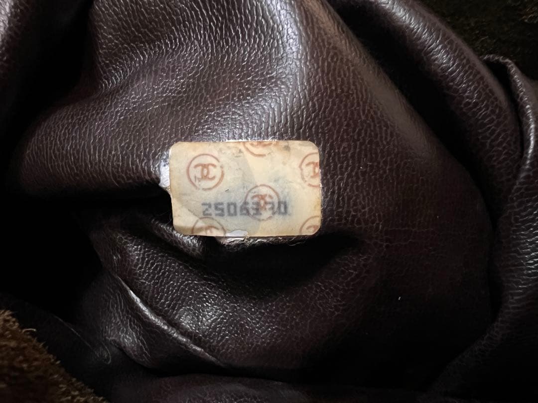 t*8様 CHANEL シャネル　ブラウン スエード ショルダーバッグ フリンジ