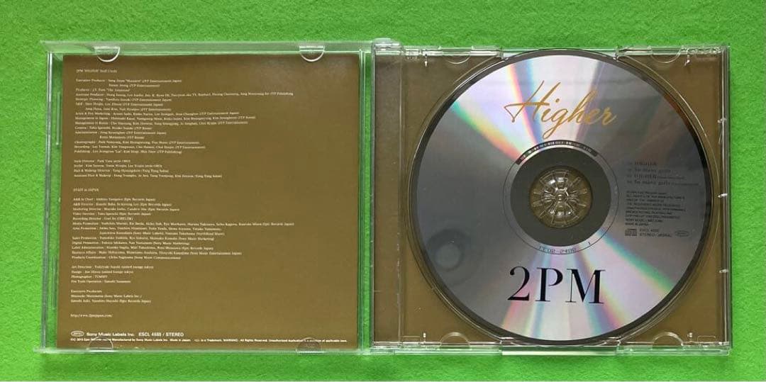 まとめ購入確認用2222■2PM  『HIGHER』 初回生産限定盤(ジュノ盤)