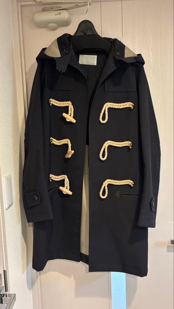 Kolor(カラー) ダッフルコート フード脱着可