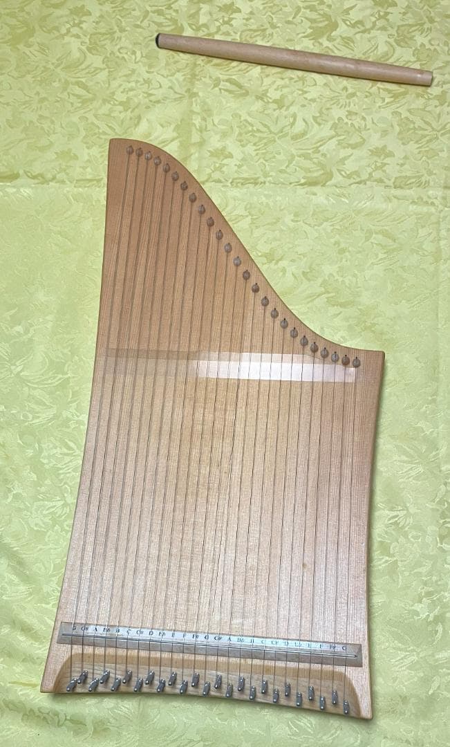 ペ*＊様 ドイツ製ヘルマンハープ　エントリーモデルMタイプ25弦　ケース他