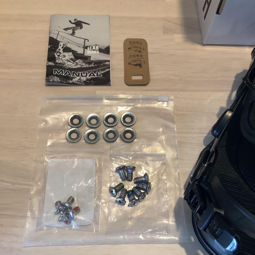 SP sLAB.PURE M メンズ　スノーボード　ビンディング　バインディング