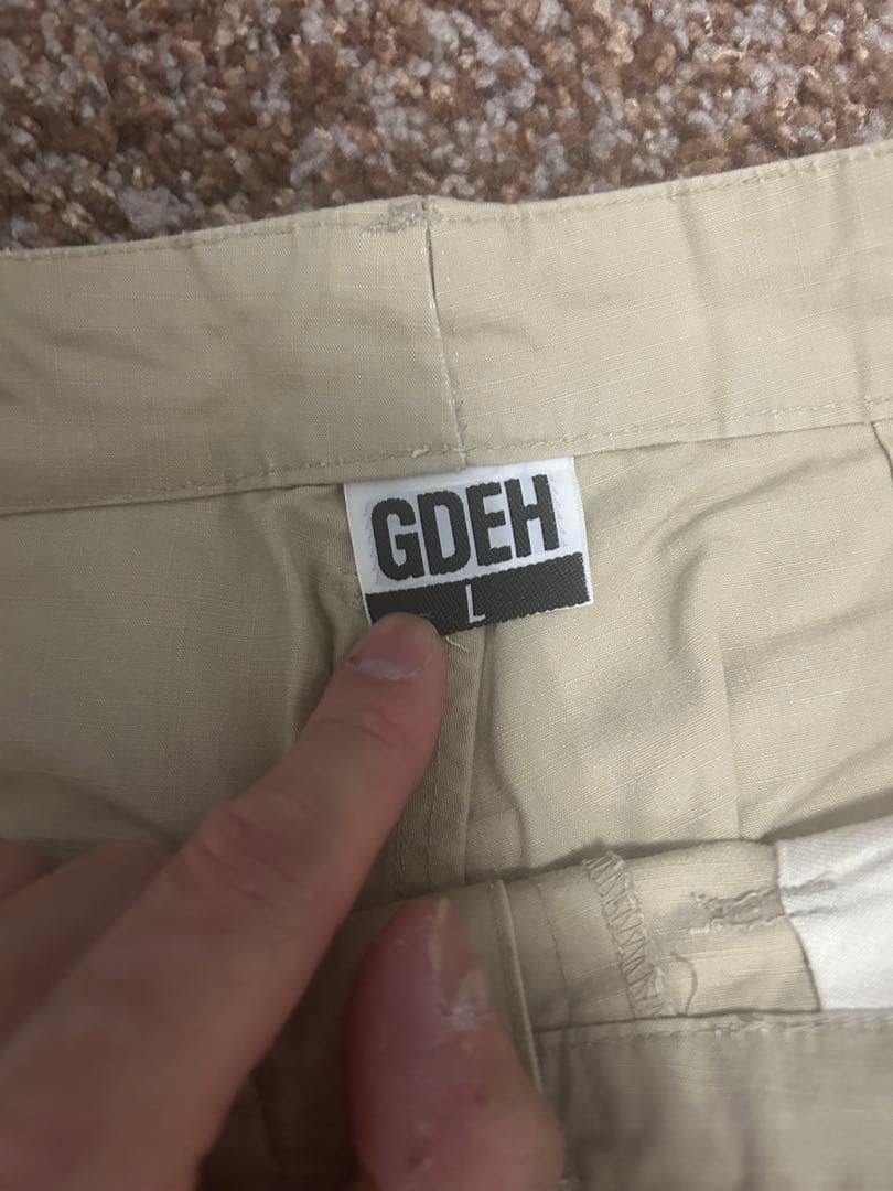 【希少】GOOD ENOUGH パラシュートパンツ　Lサイズ