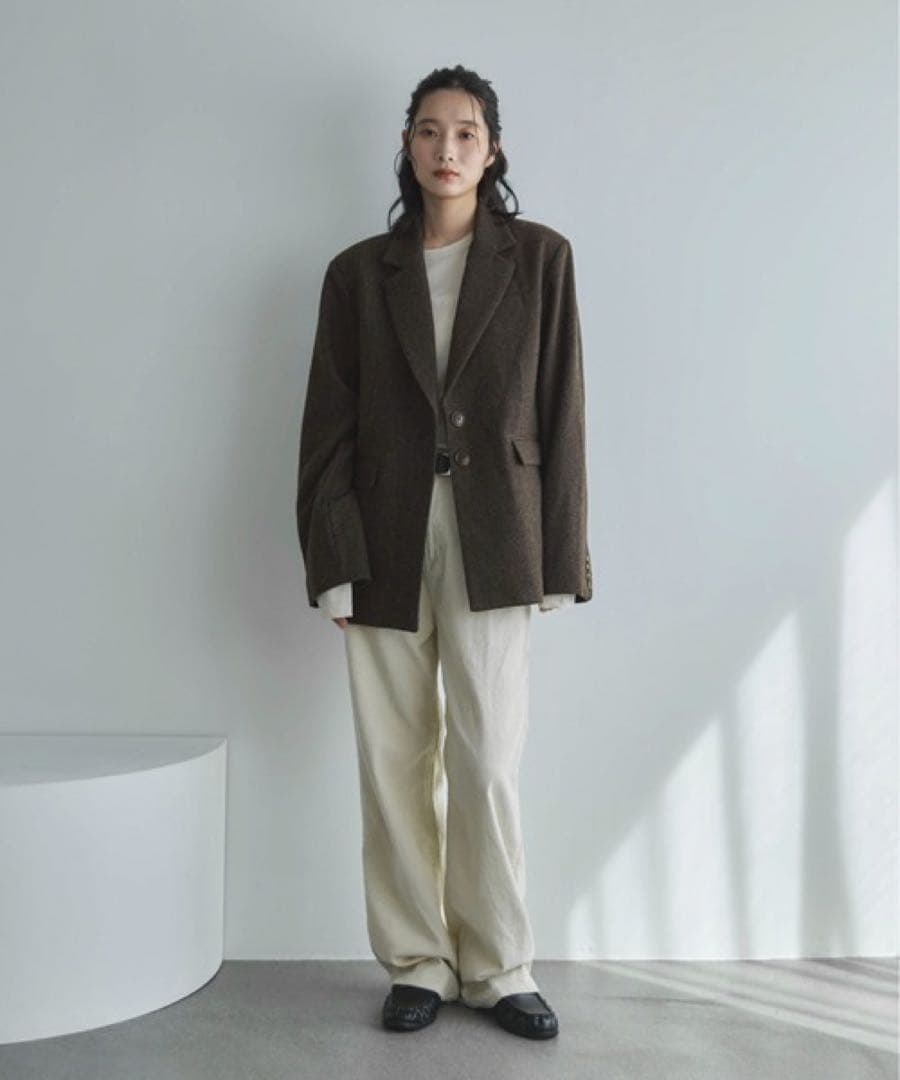 り*ん様 feepur 2025aw 新品タグ有　ウール混テーラードジャケット