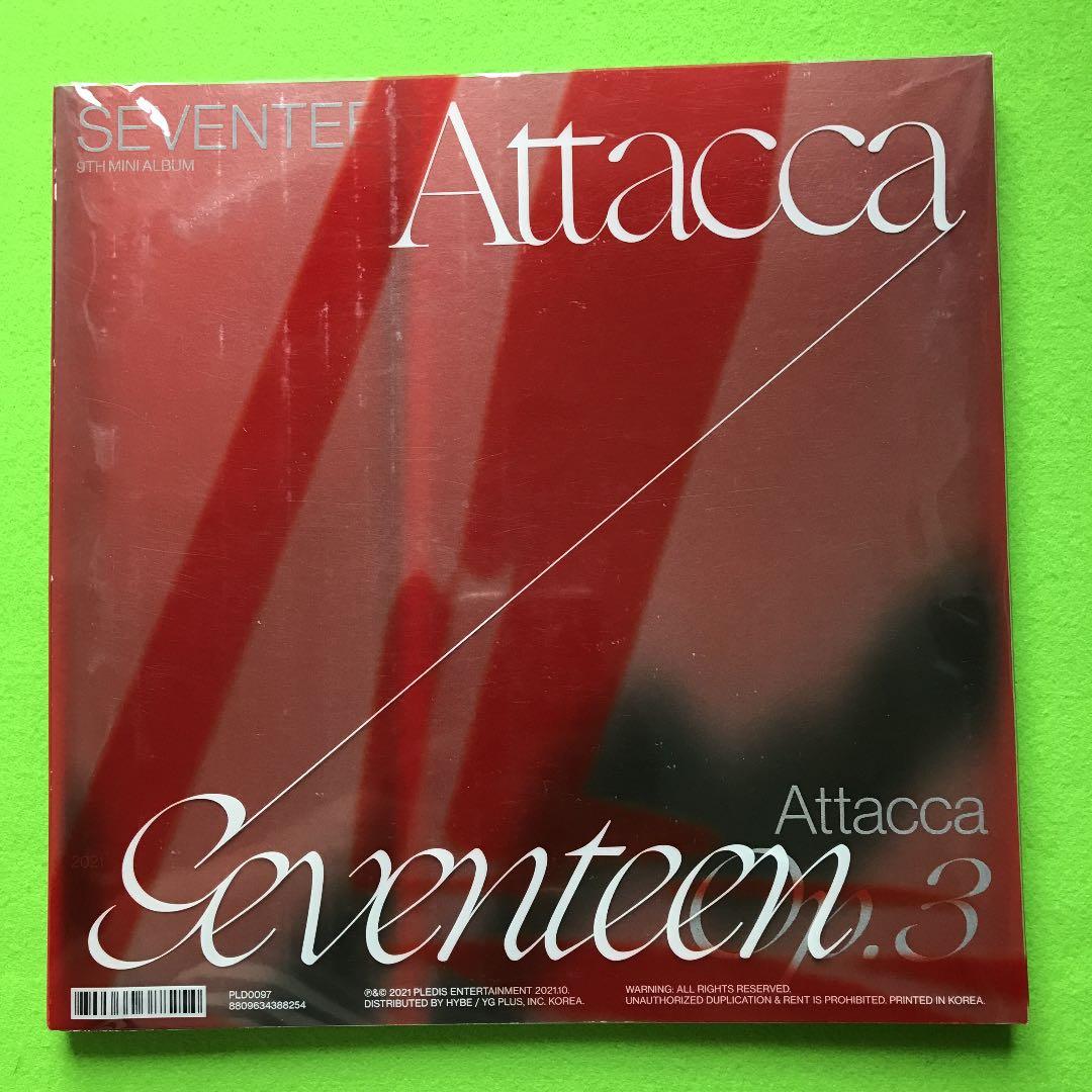 ヒポチ/ SEVENTEEN  Attacca Op.03  9枚目ミニアルバム