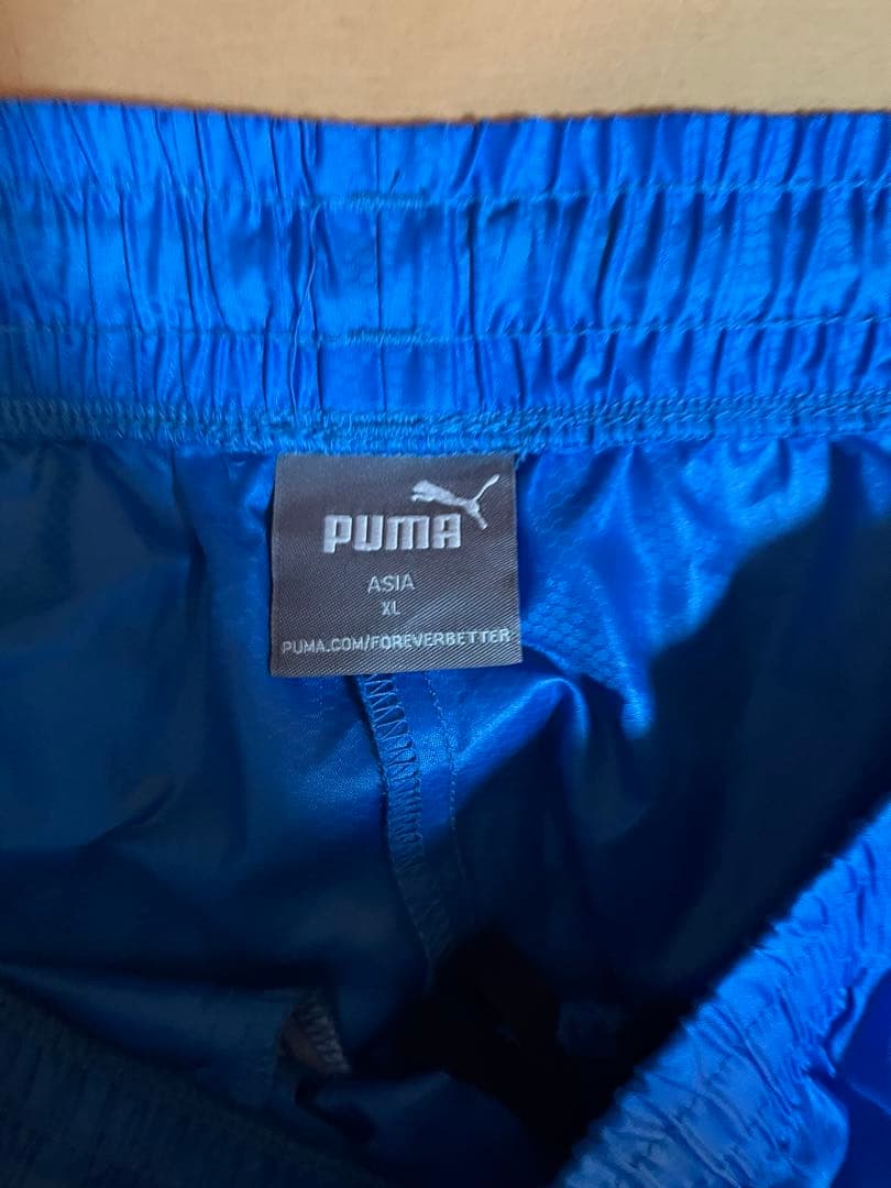 PUMA ピステ上下セット XL 青 大津高校サッカー部