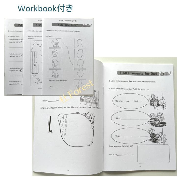 新品 ORT Stage 1-2 絵本150冊　最高品質版　音源付き