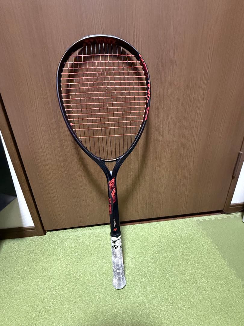 ジオブレイク80g YONEX 軟式用 黒/赤