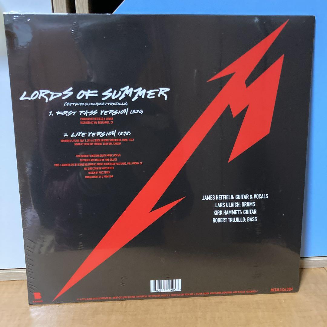 LLICA メタリカ　LORDS OF SUMMER レコード