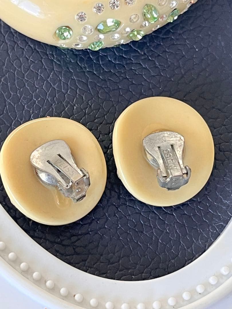 超希少！WEISS ヴィンテージ バングル＆イヤリングB77