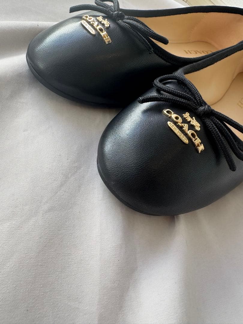 ●期間限定価格●☆極美品☆COACH ALINA LEATHER BALLET