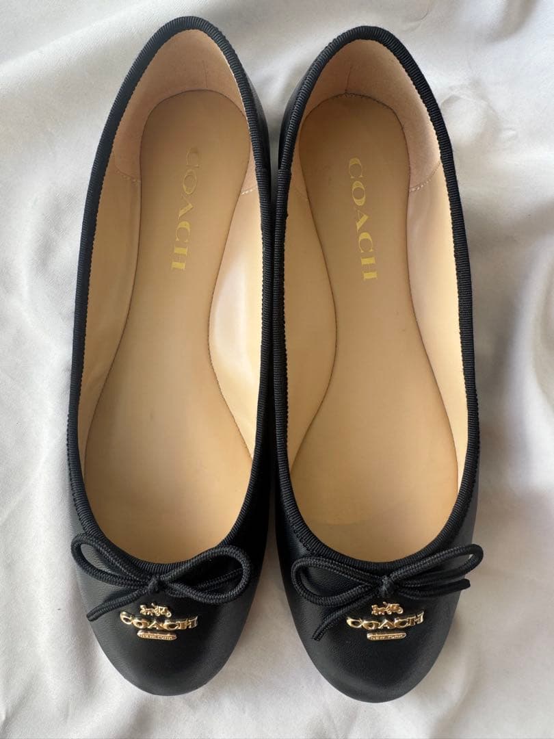 ●期間限定価格●☆極美品☆COACH ALINA LEATHER BALLET