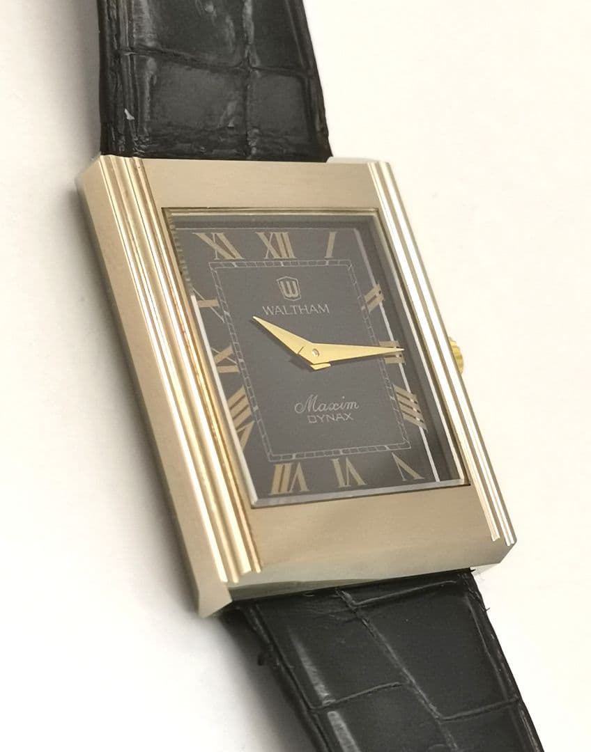 美品 WALTHAM ウォルサム マキシム ダイナックス 稼働 手巻き 時計