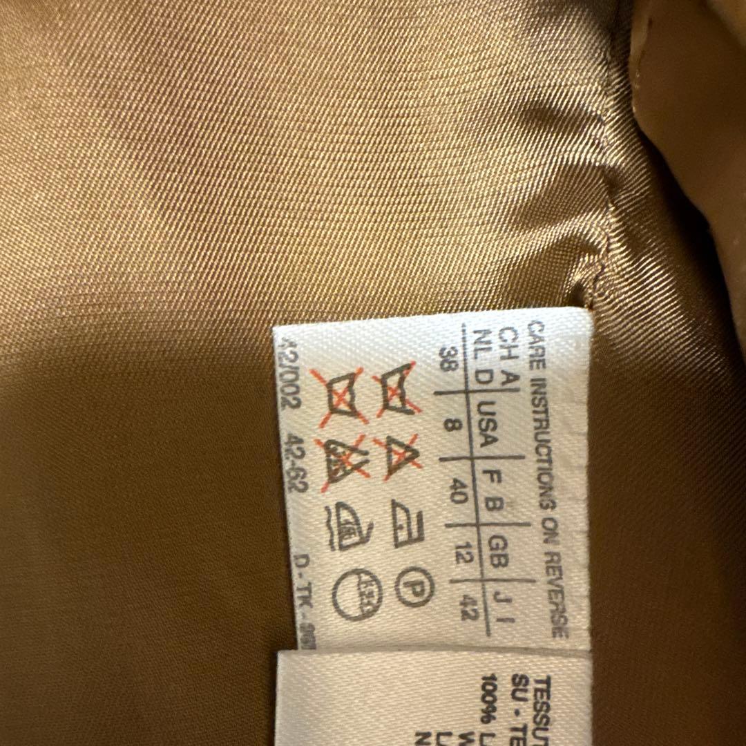 MaxMara 白タグ　テーラードジャケット　マックスマーラ　サイズ38