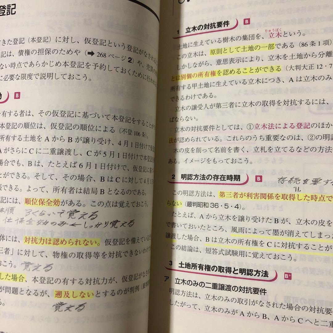 物権法・担保物権法