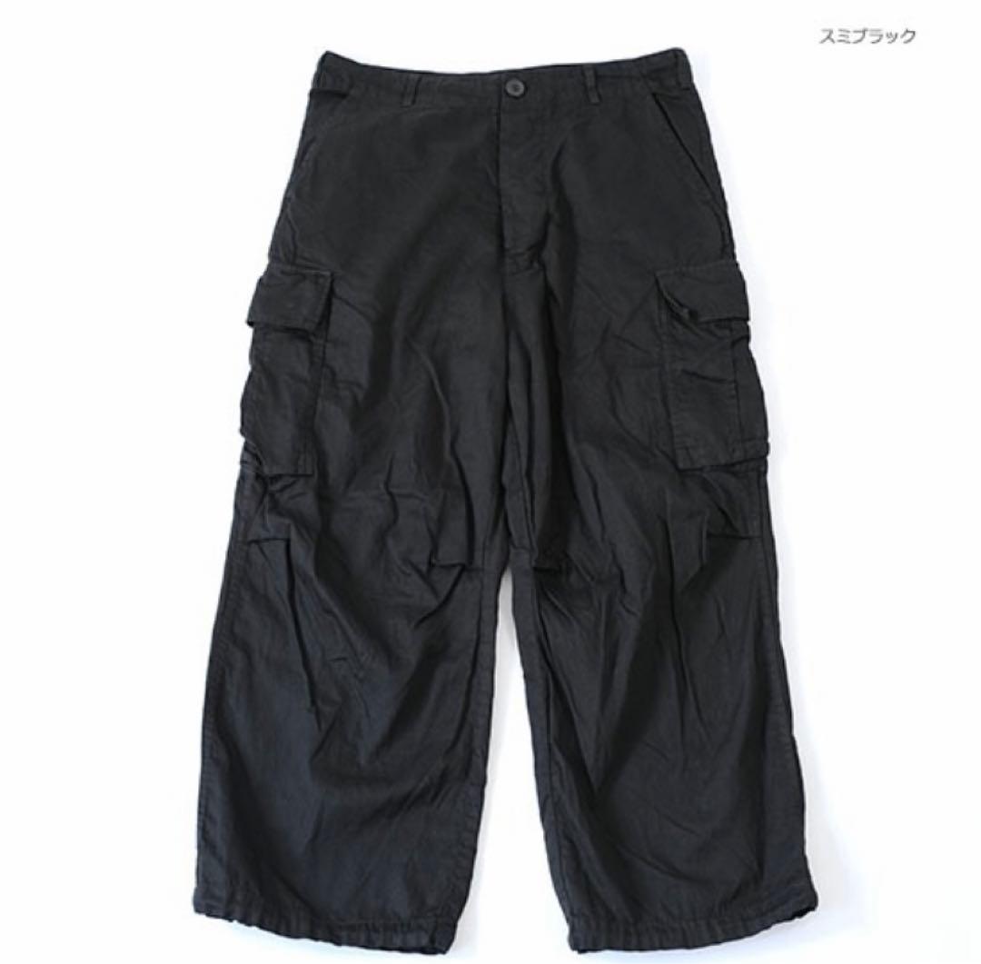 ヴェリテクール VC-2522 カーゴパンツ M ブラック