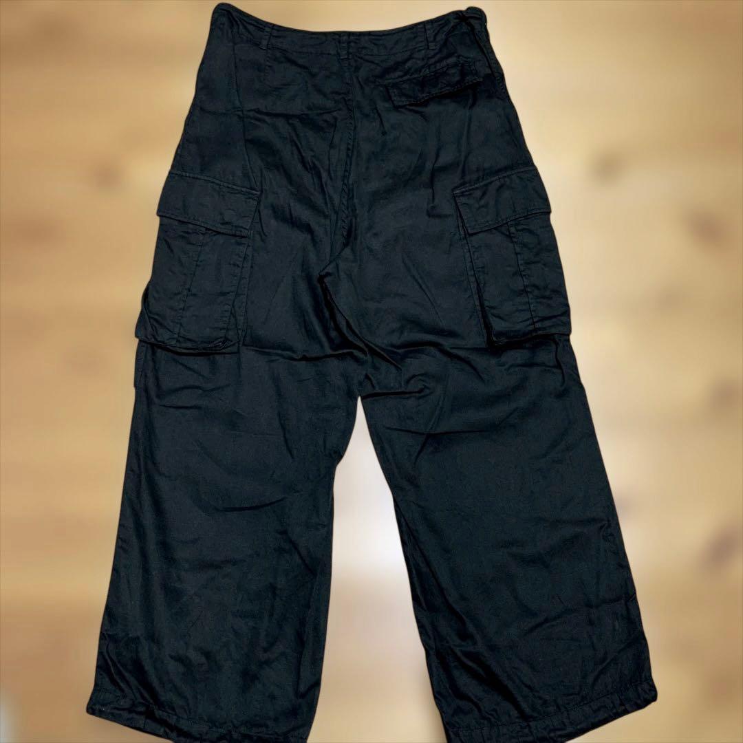 ヴェリテクール VC-2522 カーゴパンツ M ブラック