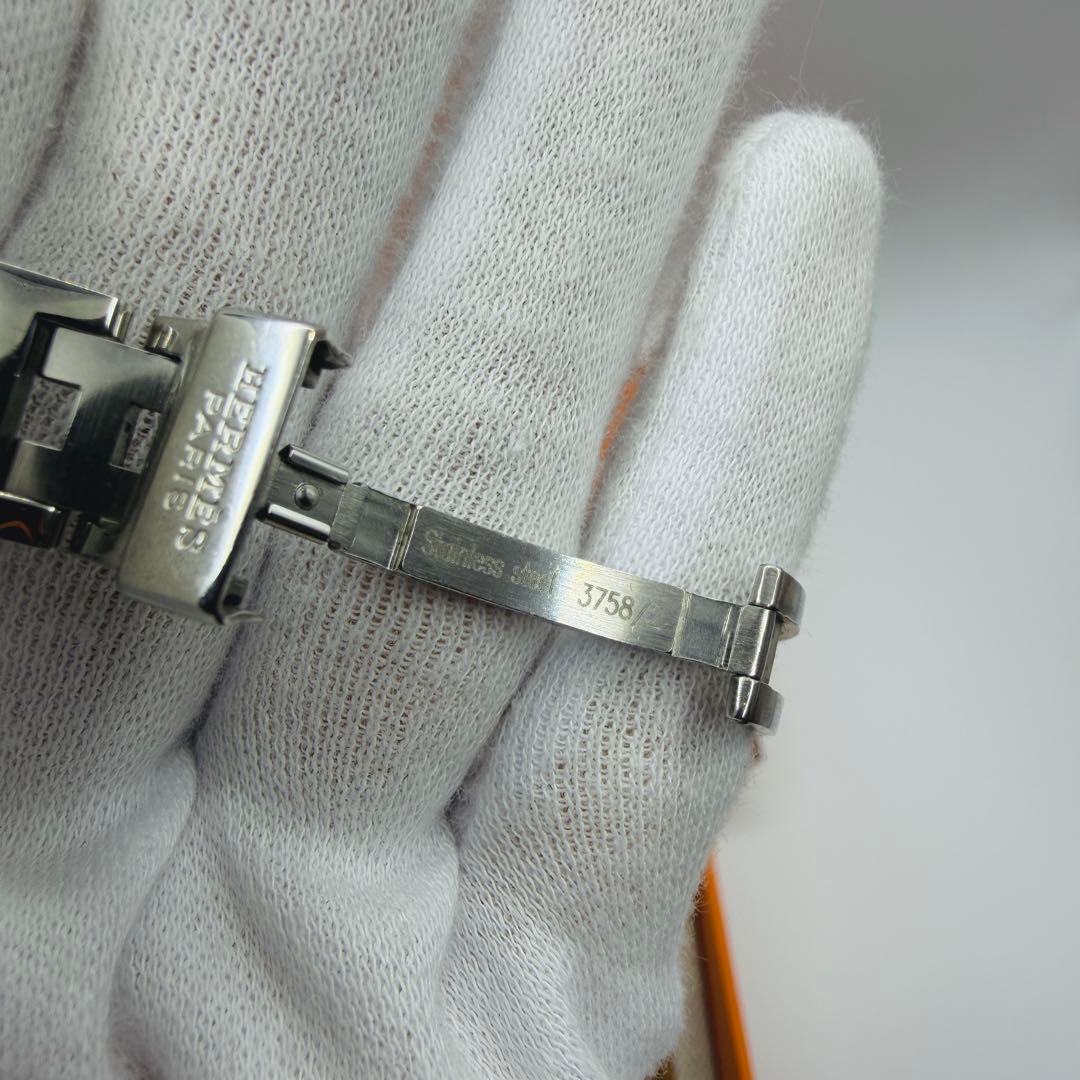 HERMÈS エルメス クリッパー クォーツ レディース 腕時計 SS 箱付