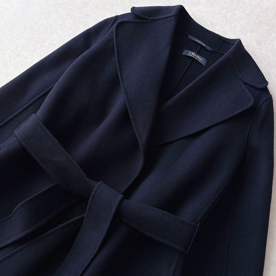 S MAX MARA｜ESTURIA クチートアマーノダブルフェイスコート 38