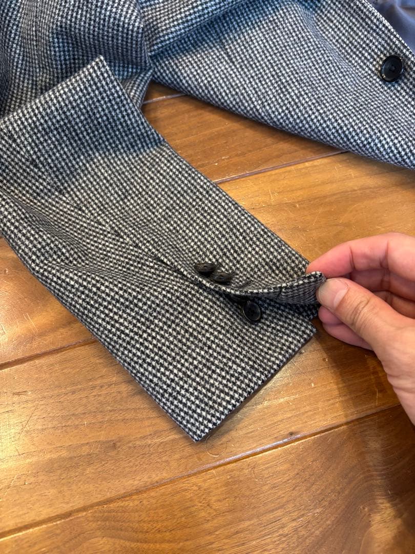 エストネーション　千鳥格子　3ピーススーツ