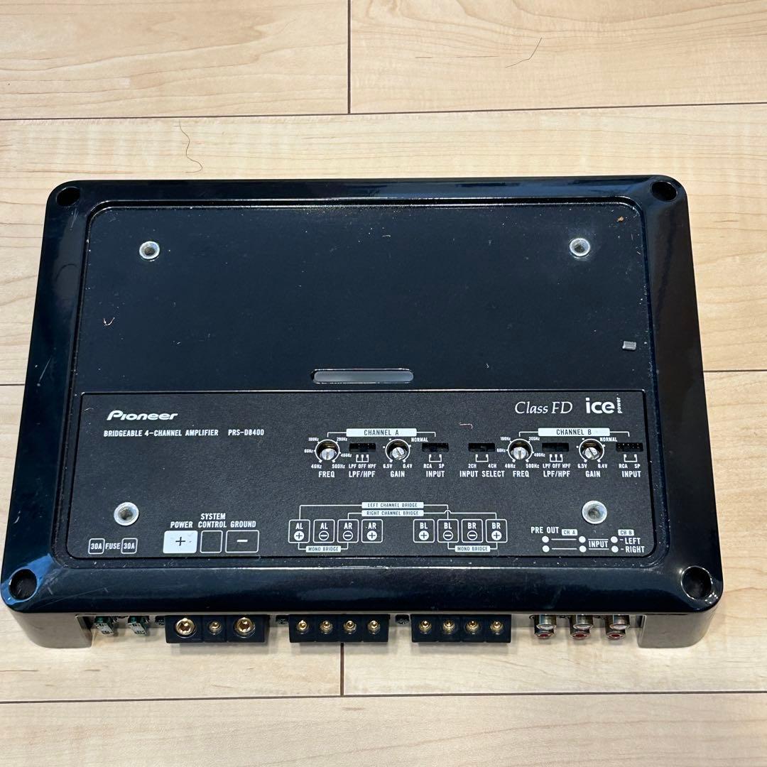 カロッツェリア パワーアンプ PRS-D8400 4チャンネル パイオニア