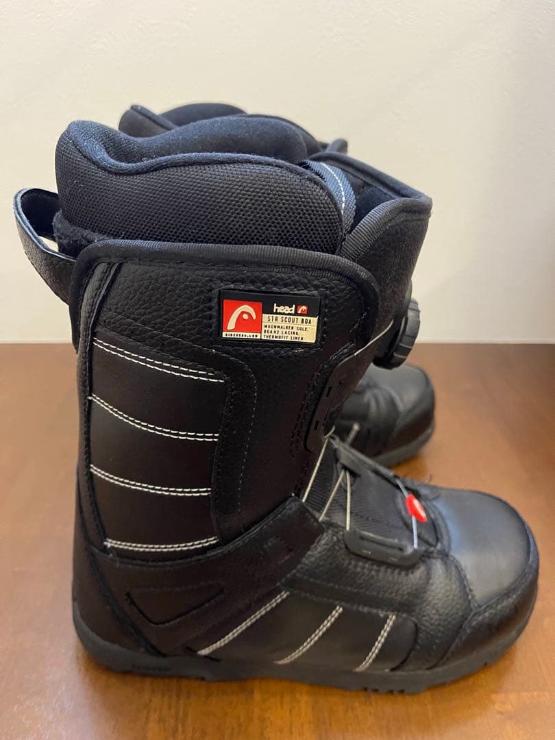 HEAD スノーボードブーツ BOAシステム ブラック 24.5〜25㎝