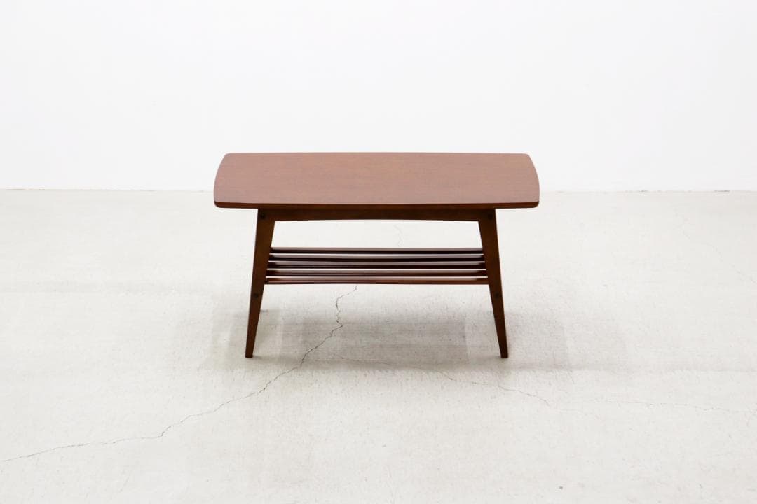 カリモク60 リビングテーブル センターテーブル レトロ ウォールナット