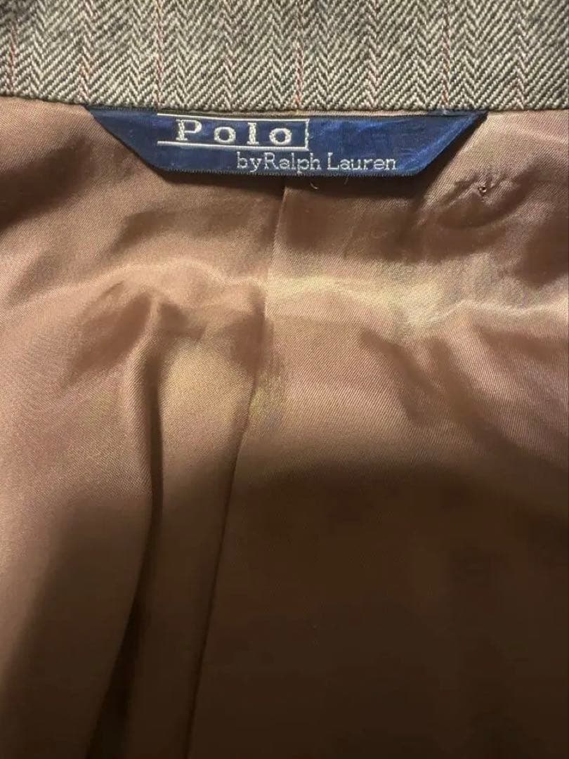 【希少】80s 90s オンワード製 ポロラルフローレン ツイードジャケット