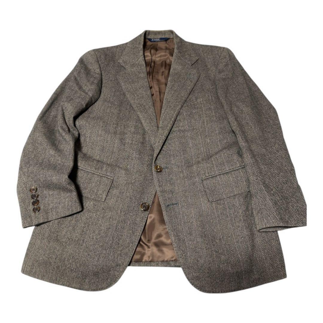 【希少】80s 90s オンワード製 ポロラルフローレン ツイードジャケット