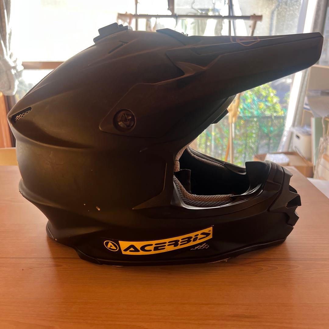 SHOEIオフロードフルフェイスヘルメット マットブラック